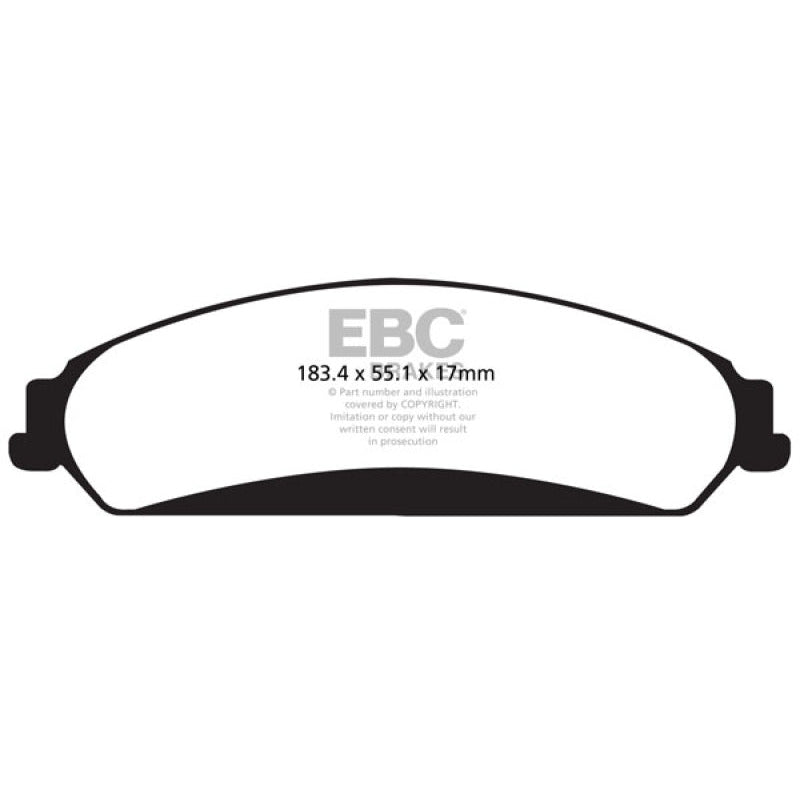 EBC Redstuff Brake Pads -  11+ Chrysler 300C 5.7 - Front Brake Pads