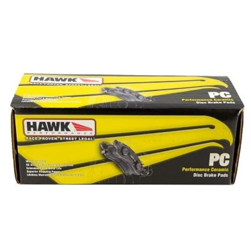 Hawk 15-17 Ford Mustang Performance Ceramic Rear Brake Pads - T1 Motorsports