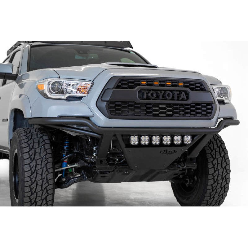 Addictive Desert Designs 16-20 Toyota Tacoma PRO Bolt-On Front Bumper - Hammer Black