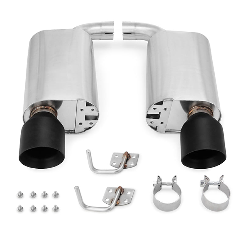 Mishimoto 2015+ Ford Mustang GT Street Axleback Exhaust w/ BlackTips - T1 Motorsports