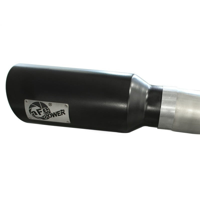 aFe MACHForce XP DPF-Back Exhaust 3in SS w/ 5in Black Tips 2014 Dodge Ram 1500 V6 3.0L EcoDiesel