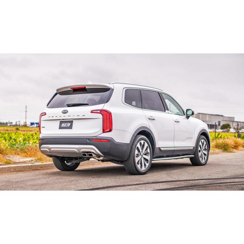 Borla V6 S-Type Axle-Back Exhaust - 2023 Hyundai Palisade / 2020-2022 Kia Telluride 3.8L