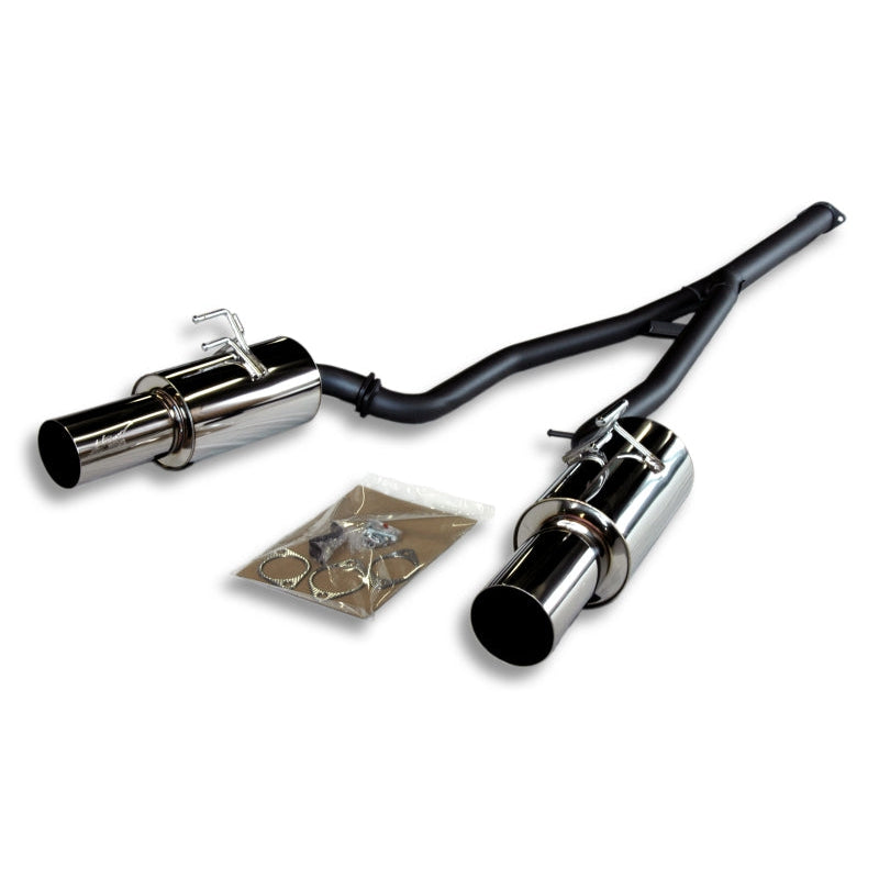 HKS Hi-Power Dual Tip Catback Exhaust - Mitsubishi Evolution X