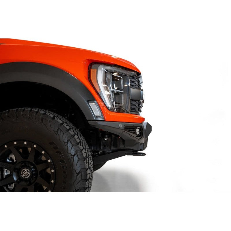 Addictive Desert Designs 2021+ Ford Raptor Bomber Front Bumper w/ 4 Rigid 360 6in Light Mounts