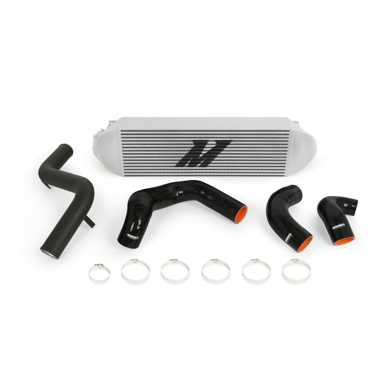 Mishimoto 2013+ Ford Focus ST Silver Intercooler w/ Black Pipes - T1 Motorsports