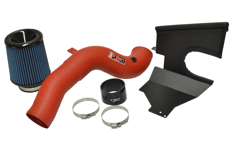 Injen 16-18 Ford Focus RS Wrinkle Red Cold Air Intake - T1 Motorsports