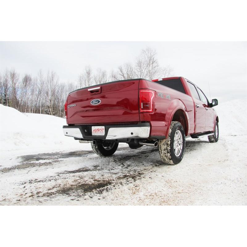 MBRP 2015 Ford F-150 2.7L / 3.5L EcoBoost 2.5in Cat Back Dual Side Split Alum Exhaust System - T1 Motorsports