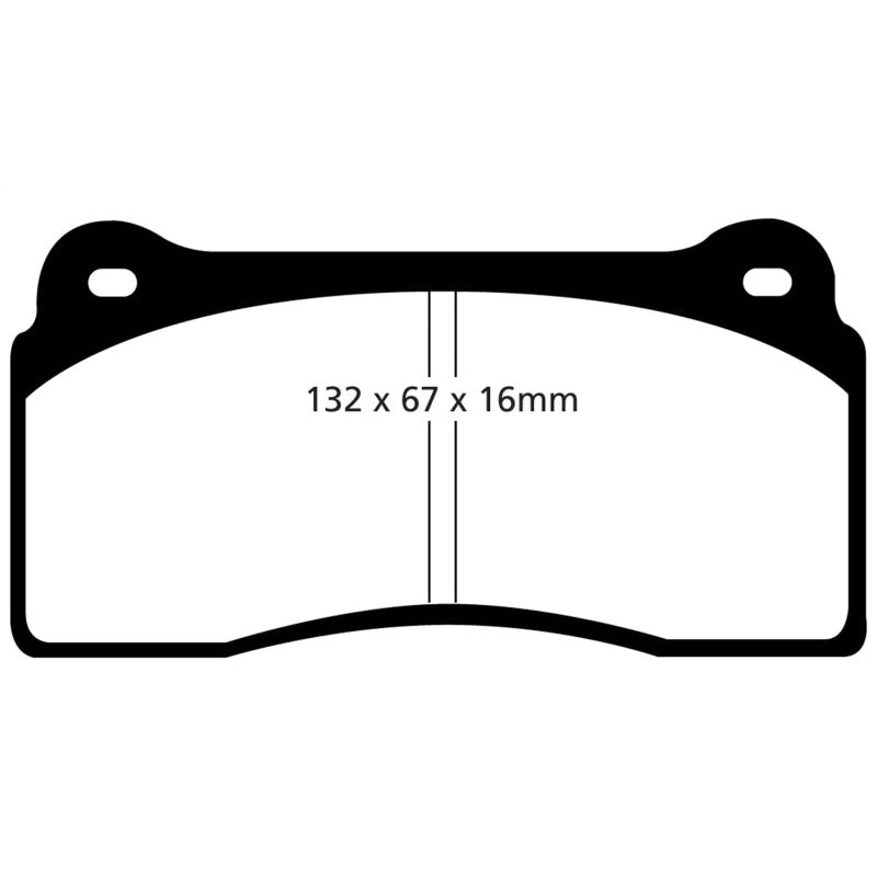 EBC 99-03 Aston Martin DB7 5.9 Orangestuff Front Brake Pads