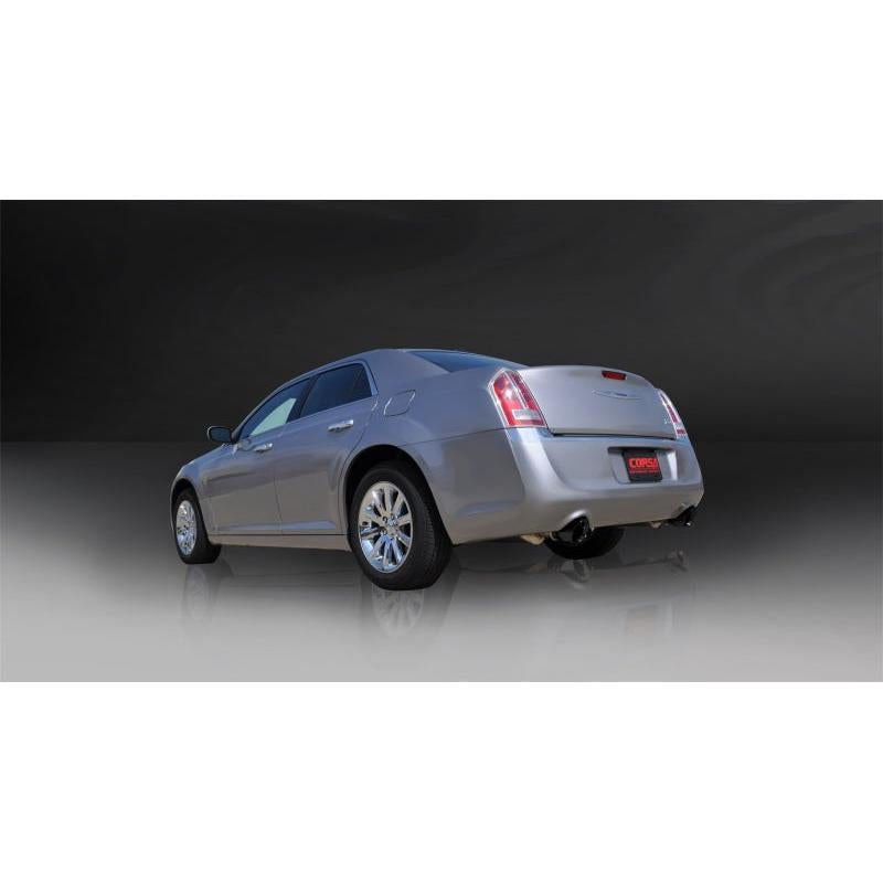 Corsa Xtreme Cat-Back Exhaust w/ Black Tips - 2011-2014 Chrysler 300 R/T 5.7L V8