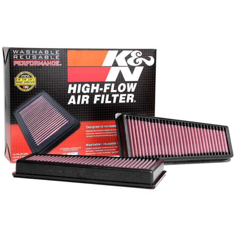 K&N 17-20 Mercedes Benz E63 V8-4.0L F/I Replacement Drop In Air Filter