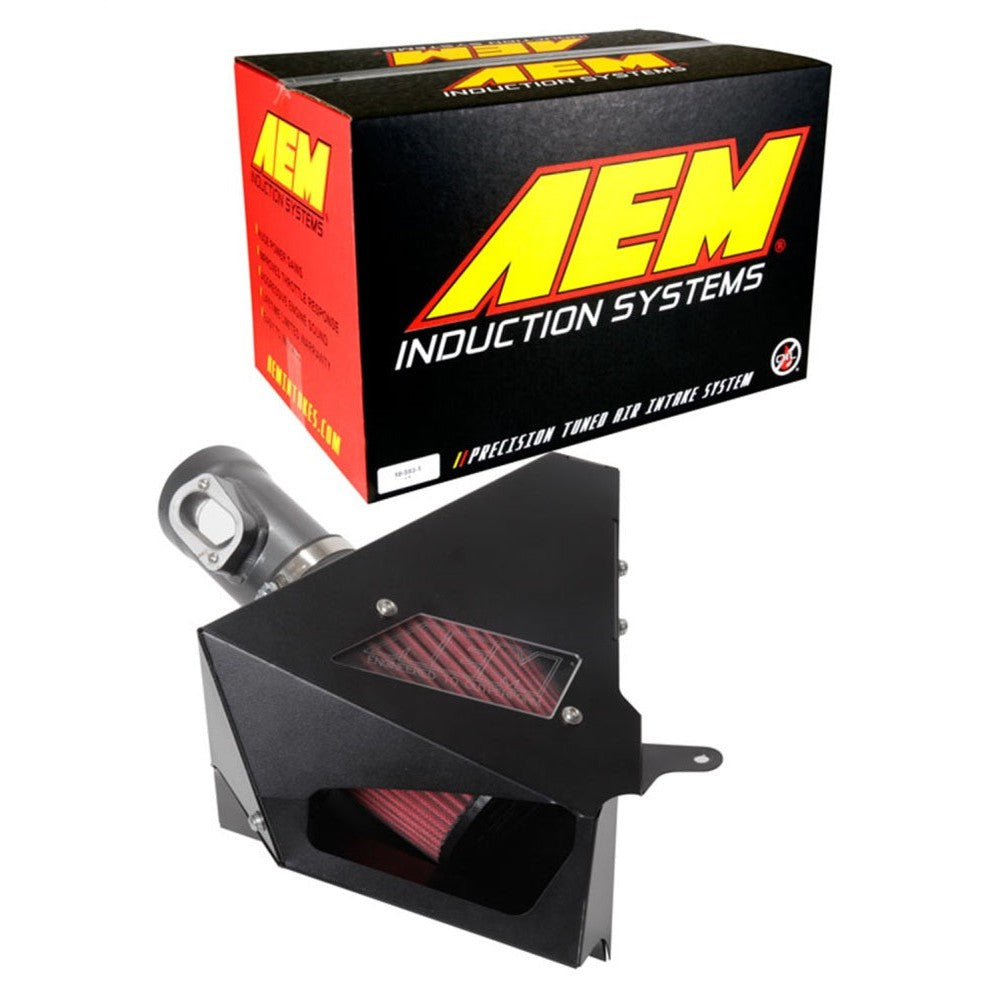 AEM 14-17 Mini Cooper S L4-2.0L F/I Gunmetal Gray Cold Air Intake - T1 Motorsports