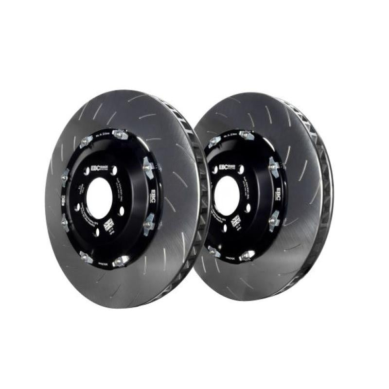 EBC Racing 12-16 Audi RS4 (B8) Front Floating SD-Rotor Replacement Disc Rings (Pair)