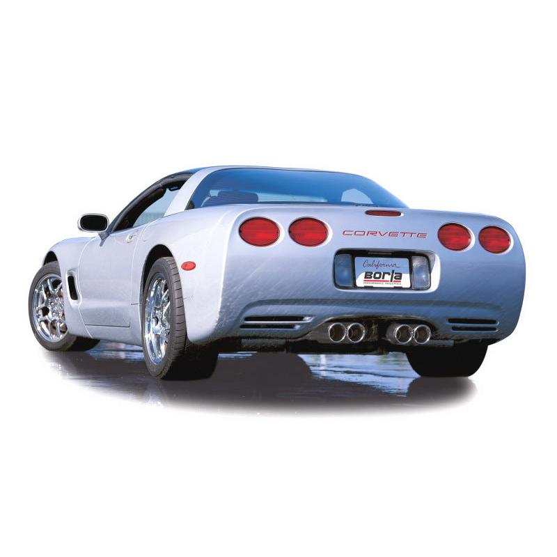 Borla S-Type Catback Exhaust System - 1997-2004 Corvette Base