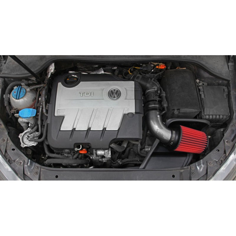 AEM 11-14 Volkswagen Jetta 2.0L L4 - Cold Air Intake System - Gunmetal Gray - T1 Motorsports