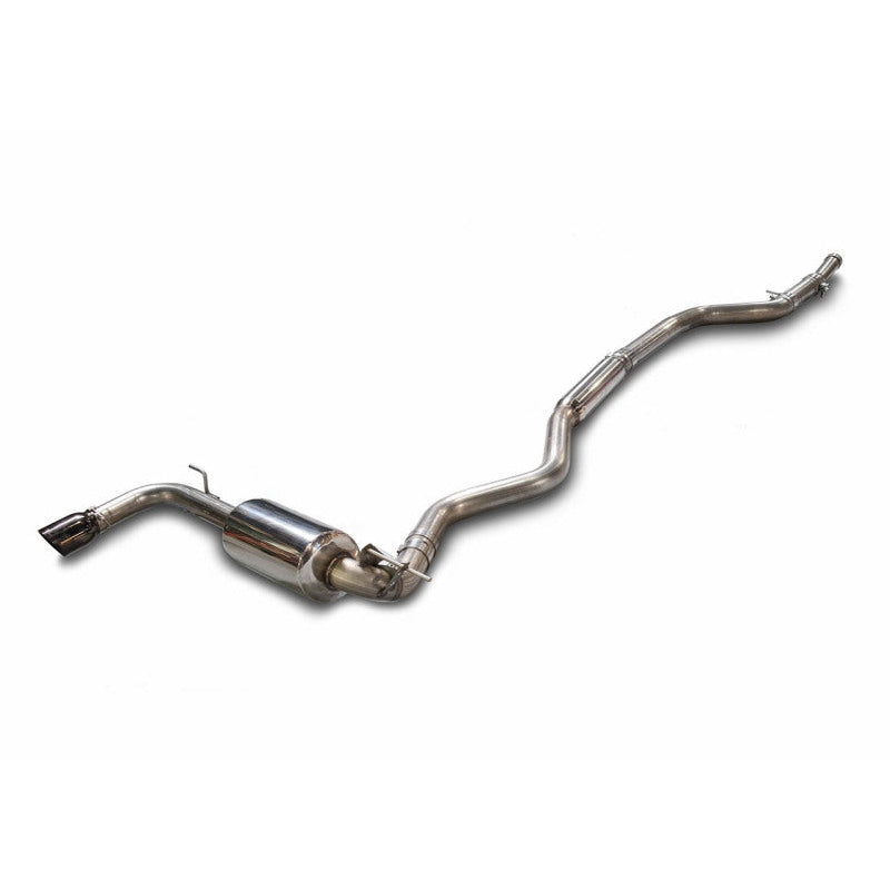 AWE Tuning BMW F30 320i Touring Exhaust &amp; Performance Mid Pipe - Chrome Silver Tip (102mm)