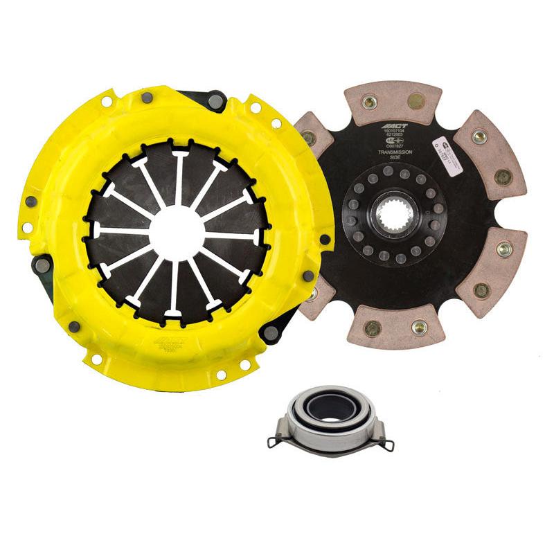 ACT 2000 Toyota Echo HD/Race Rigid 6 Pad Clutch Kit - T1 Motorsports
