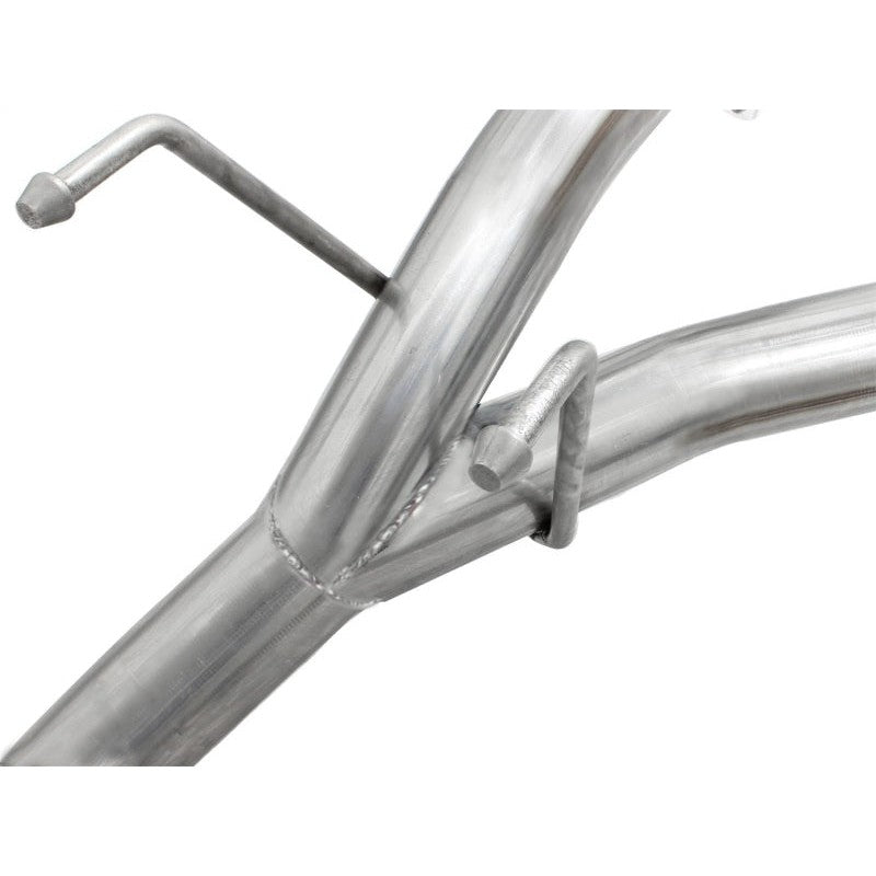 aFe MACHForce XP DPF-Back Exhaust 2.5in SS with Polished Tips 2014 Dodge Ram 1500 V6 3.0L EcoDiesel