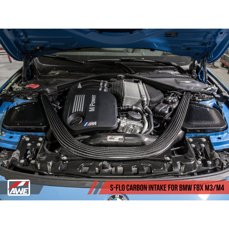 AWE Tuning BMW F8x M3/M4 S-FLO Carbon Intake