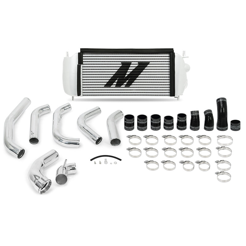 Mishimoto 15-16 Ford F-150 EcoBoost 3.5L Silver Performance Intercooler Kit w/ Polished Pipes - T1 Motorsports
