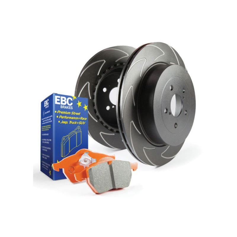 EBC S7 Kits Orangestuff Pads & BSD Rotors - T1 Motorsports