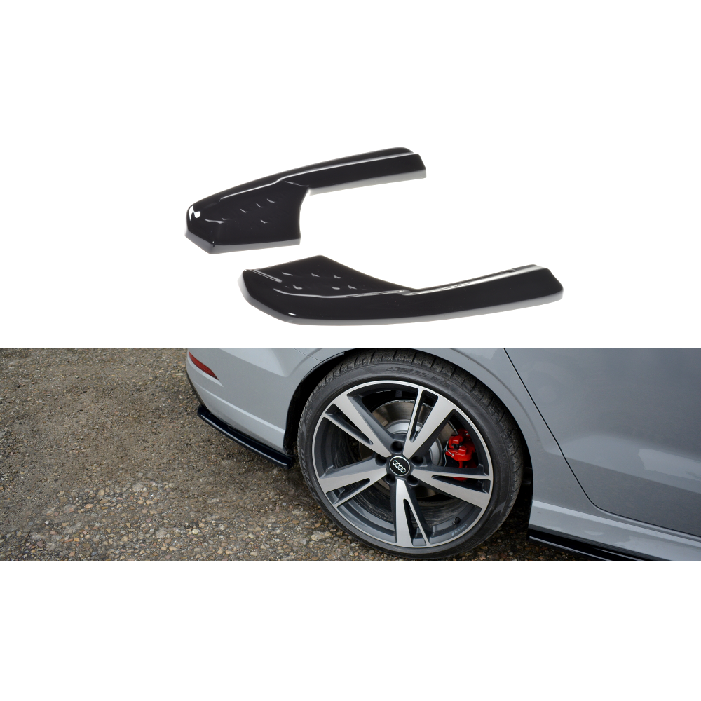 AUDI - RS3 8V FACELIFT - SEDAN - REAR SIDE SPLITTERS - T1 Motorsports