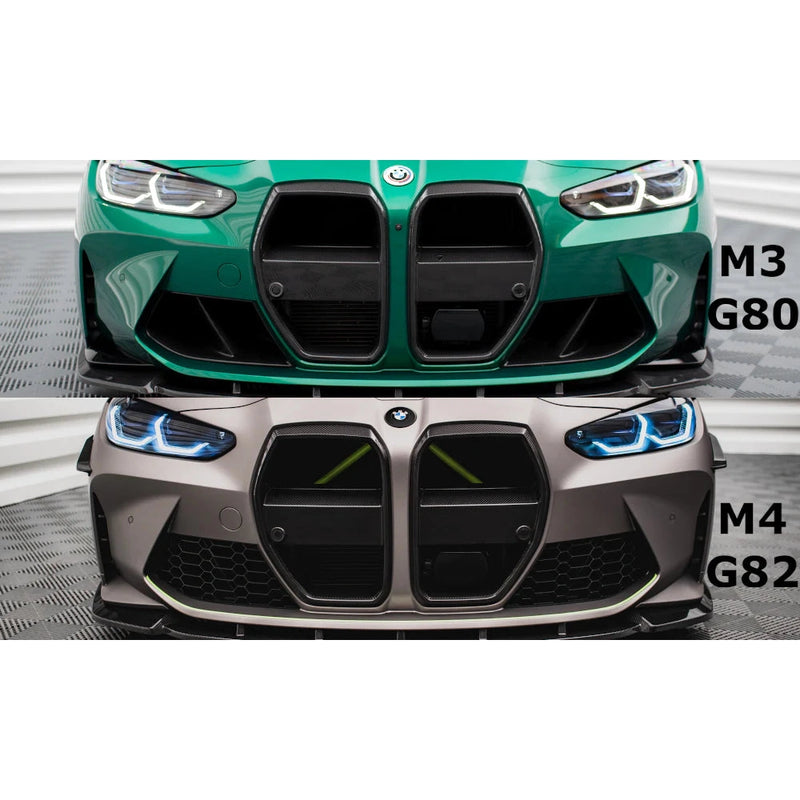Maxton Design Carbon Fiber Front Grill - BMW G80 M3/G82 M4