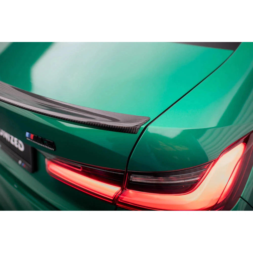 Maxton Design Carbon Fiber Rear Spoiler - BMW G80 M3