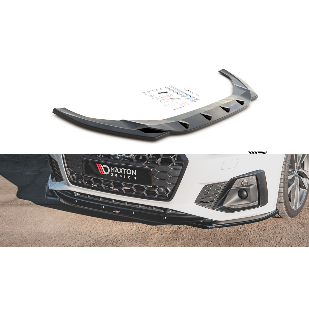 AUDI - A5 / S5 - B9 - S-LINE - FRONT SPLITTER - V1 - COUPE / SPORTBACK - FACELIFT - T1 Motorsports