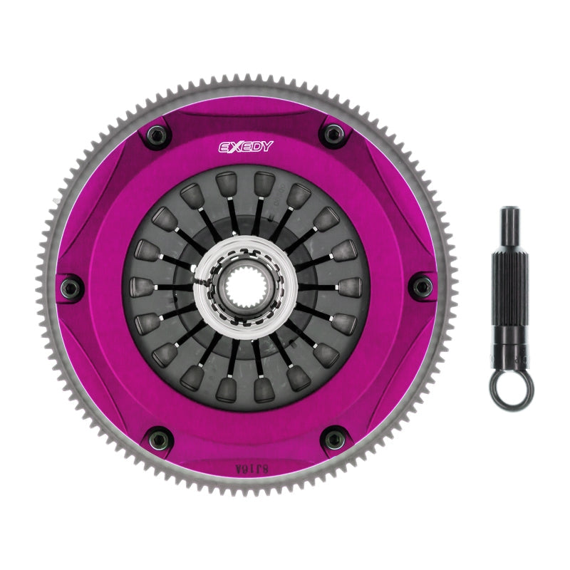 Exedy 2008-2015 Mitsubishi Lancer Evolution GSR L4 Hyper Triple Cerametallic Clutch Rigid Disc - T1 Motorsports