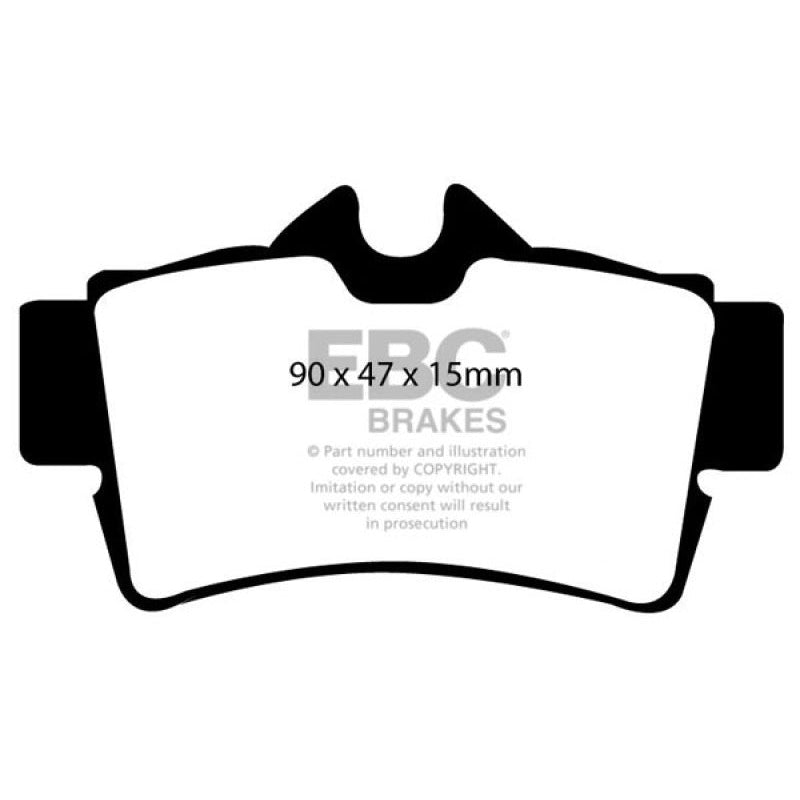 EBC Redstuff Brake Pads -  94-04 Ford Mustang 4.6 Cobra - Rear Brake Pads