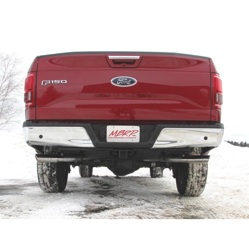 MBRP 2015 Ford F-150 5.0L 3in Cat Back Dual Split Side Exit T409 Exhaust System - T1 Motorsports