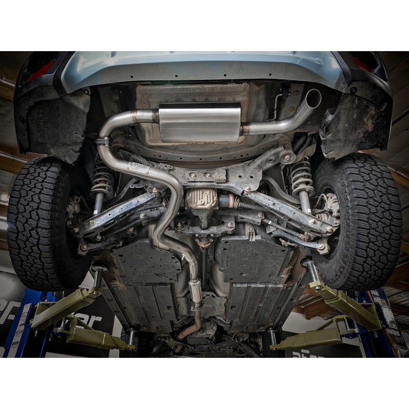 aFe POWER Takeda 2.5in 304 SS Cat-Back Exhaust System Subaru Crosstrek 18-19 H4-2.0L