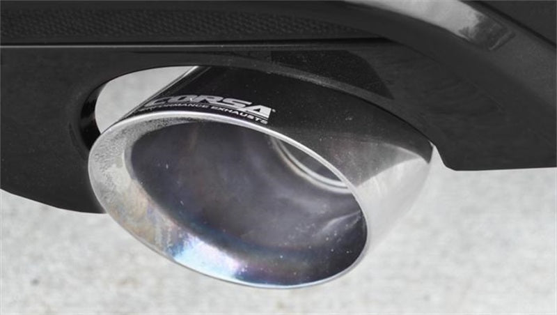 Corsa Sport Dual Rear Exit Exhaust w/ Polished Tips - 2015-2023 Ford Mustang GT Convertible 5.0L V8