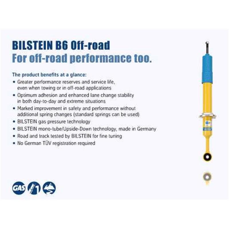 Bilstein 4600 Series 11-14 Jeep Grand Cherokee Front 46mm Monotube Shock Absorber