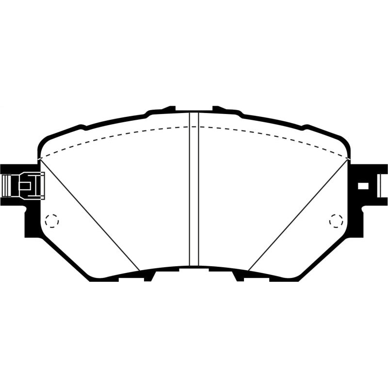 EBC Redstuff Brake Pads -  14+ Mazda 3 2.0 (Mexico Build) - Front Brake Pads