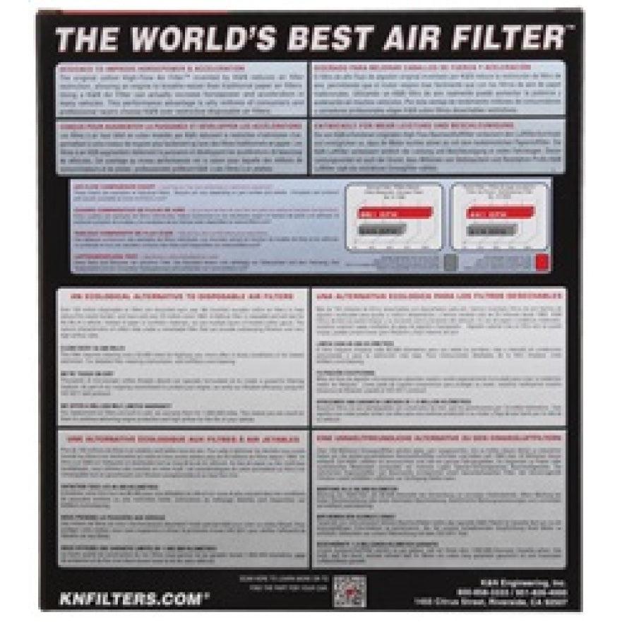 K&N 04-08 Ford F150 / 05-06 Expedition / 05-07 F250 SD / 05-06 Lincoln Navigator Drop In Air Filter
