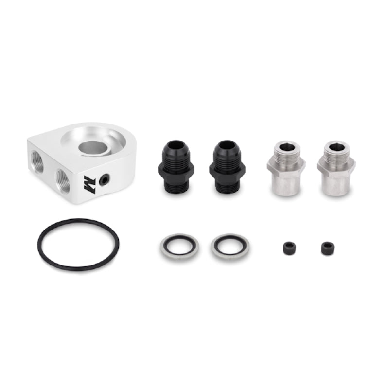 Mishimoto Universal 25 Row Oil Cooler Kit (Black Cooler) - T1 Motorsports