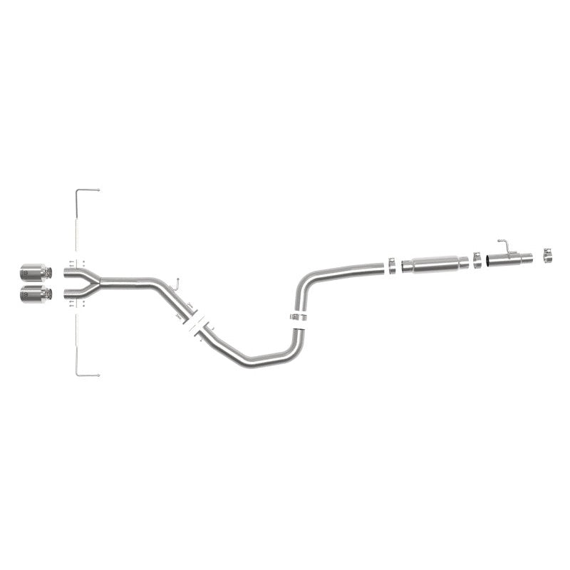 aFe Takeda Exhaust Cat-Back 19-20 Hyundai Veloster 304SS Polished Dual Tips Exhaust