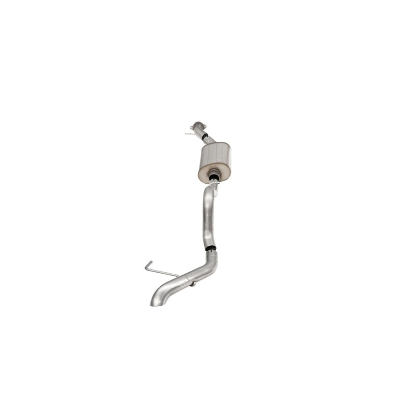 Corsa Sport 2.75in Cat-Back Single Side Exhaust w/ Turndown Exhaust Tip - 2021-2025 Ford Bronco 2.3L