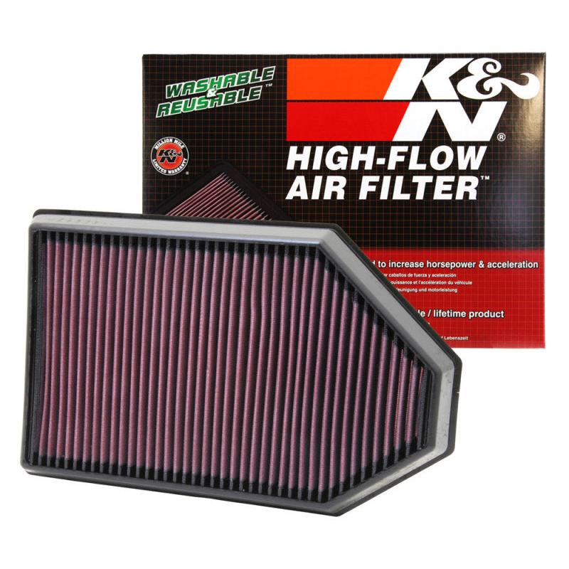 K&N Replacement Air Filter for 11 Chrysler 300/300C / Challenger 3.6L/5.7L/6.4L / Charger 3.6L/5.7L