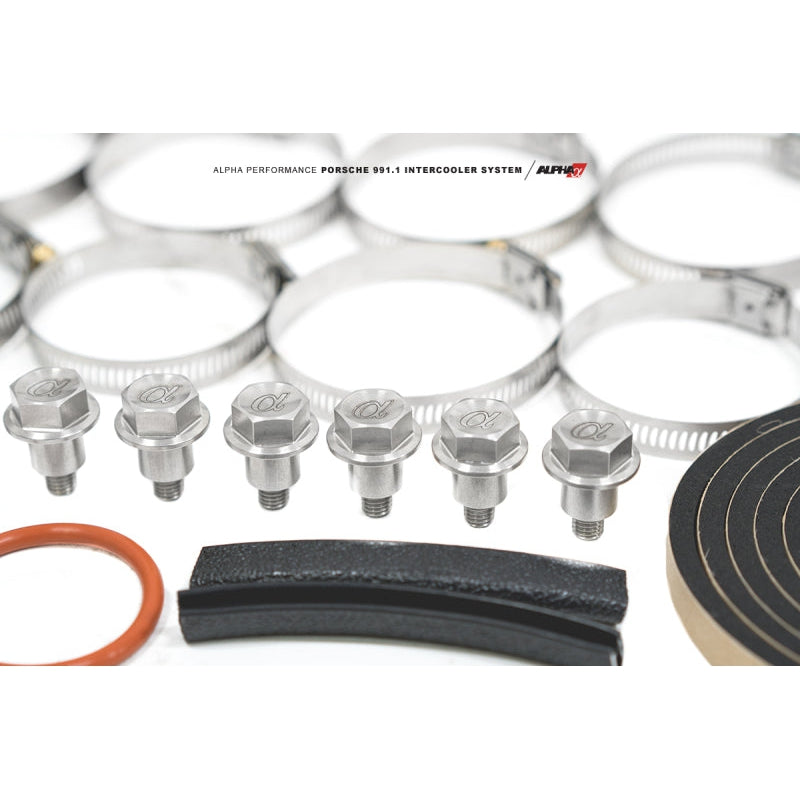 AMS Performance Porsche 997.1TT Alpha Intercooler System (For Stock Framed Turbos) - T1 Motorsports