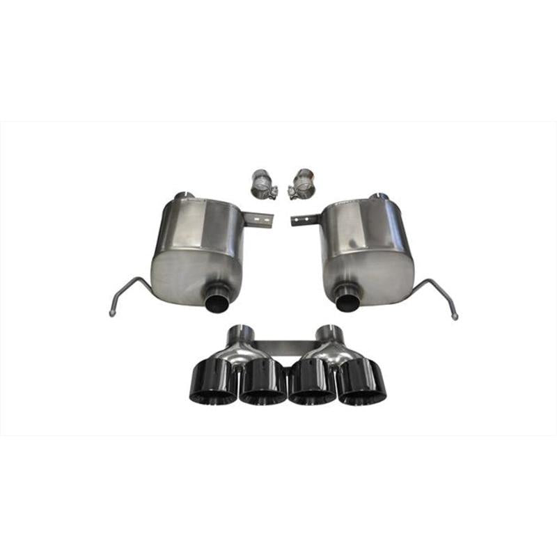 Corsa Xtreme Valve-Back Exhaust w/ Black Tips - 2014-2019 Corvette C7 Coupe 6.2L V8