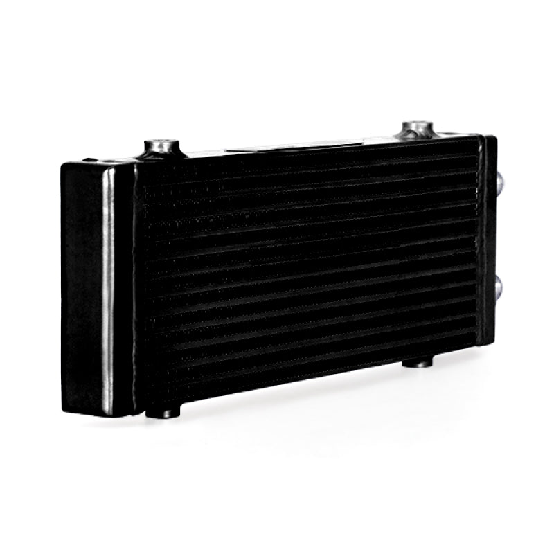 Mishimoto Universal Medium Bar and Plate Dual Pass Black Oil Cooler - T1 Motorsports