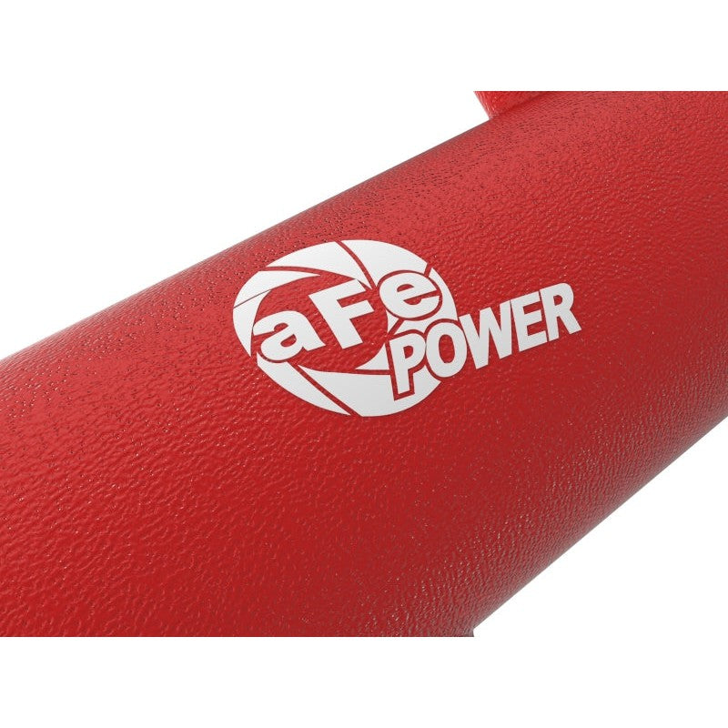aFe BladeRunner Red 2-3/4in Aluminum Charge Pipe 2021 Toyota Supra GR (A90) I4-2.0L (t) B48
