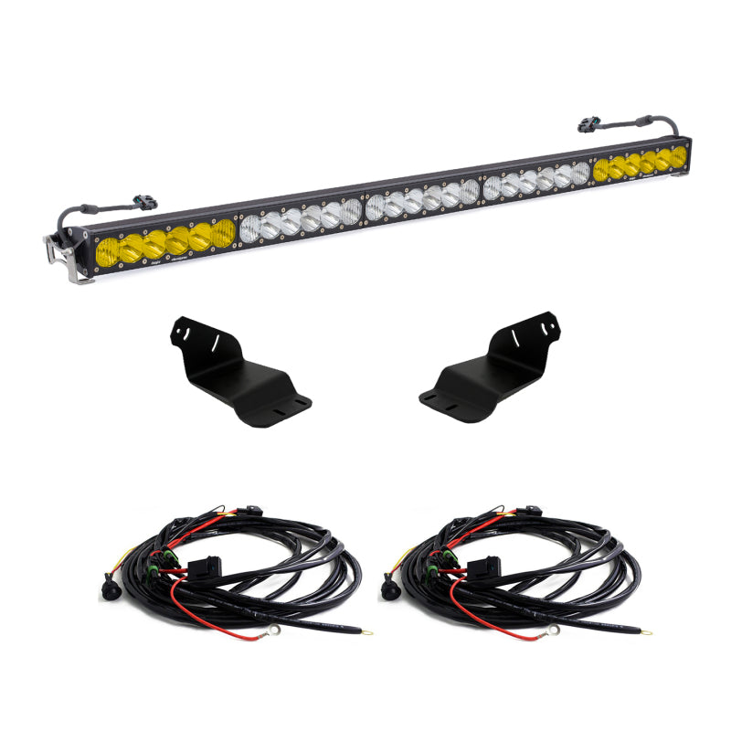 Baja Designs 2021+ Ford Bronco Roof Light Bar Kit 50 inch Onx6+ Dual Control - T1 Motorsports