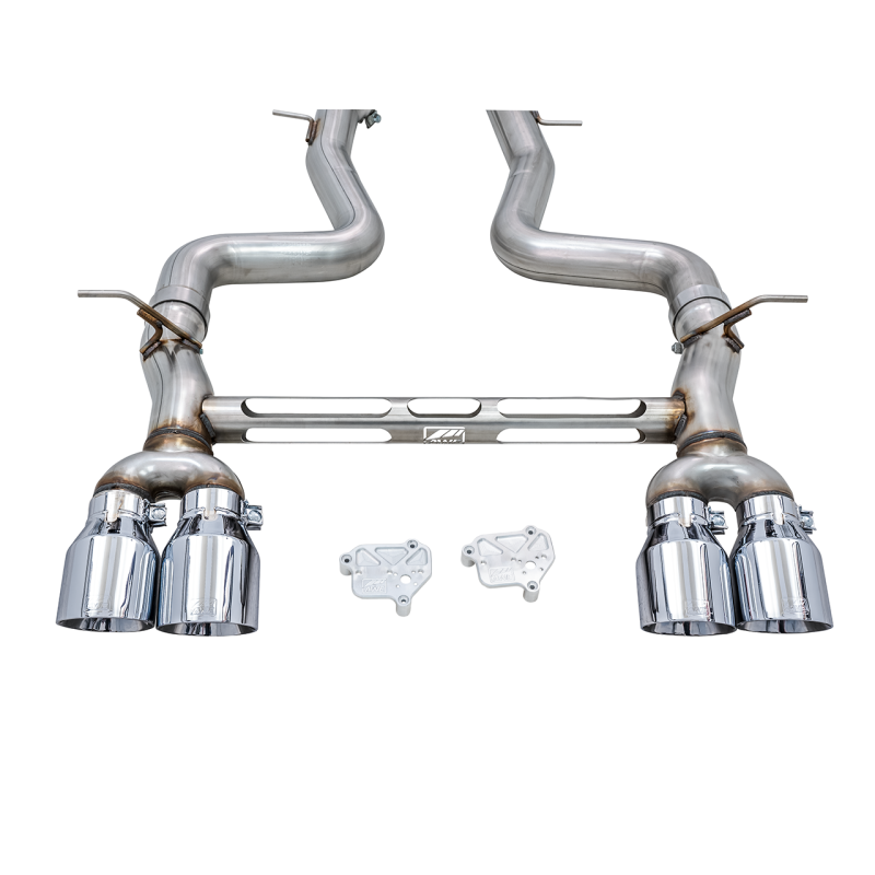AWE Tuning BMW F8X M3/M4 Track Edition Catback Exhaust - Diamond Black Tips