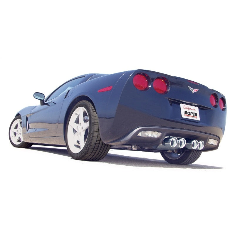 Borla 05-08 Corvette Coupe/Conv 6.0L/6.2L 8cyl 6spd RWD Touring SS Exhaust (rear section only) - T1 Motorsports