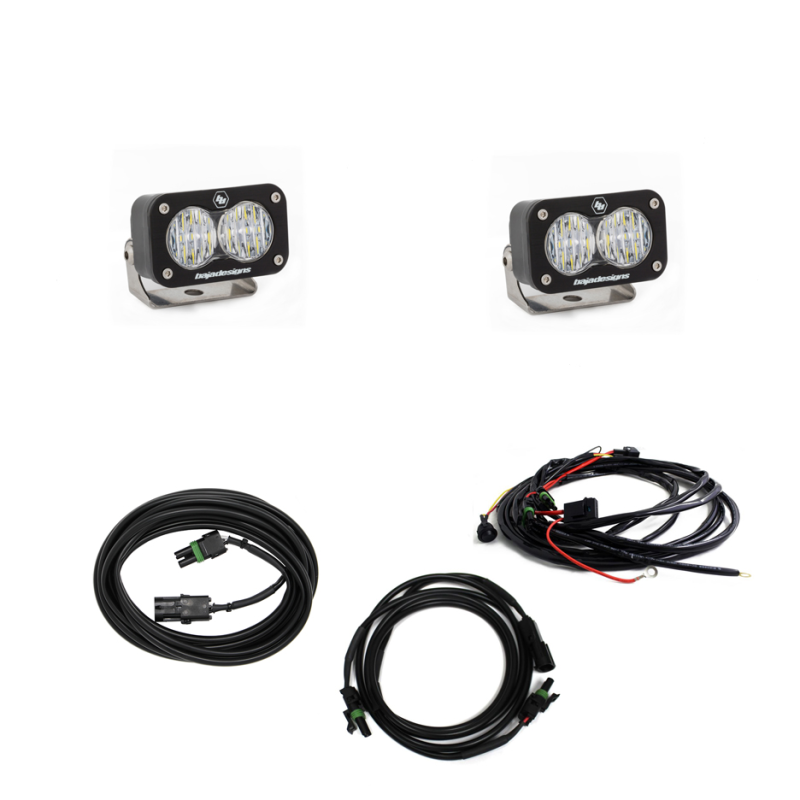 Baja Designs 2018+ Jeep JL LED Light Kit Reverse Kit Dual S2 Sport w/C Wrangler JL - T1 Motorsports