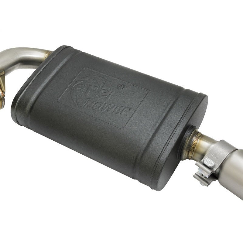 aFe MACHForce-Xp 2in 304 SS Cat-Back Exhaust w/Polished Tips 13-16 Porsche Boxster/Cayman 2.7L/3.4L