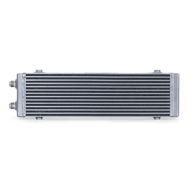 Mishimoto Universal Large Bar and Plate Dual Pass Silver Oil Cooler - T1 Motorsports